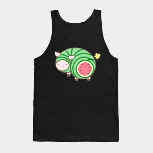 Monster Hunter- Black and Green Clash Tank Top